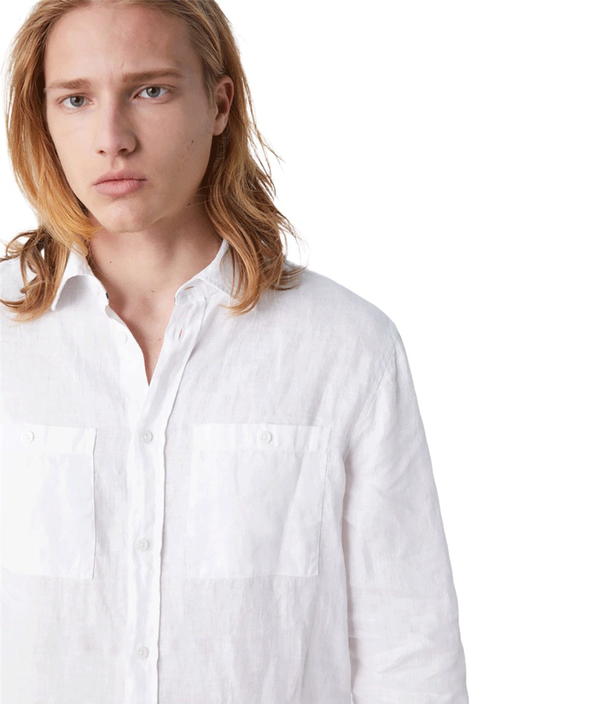 Camicia di lino Gas