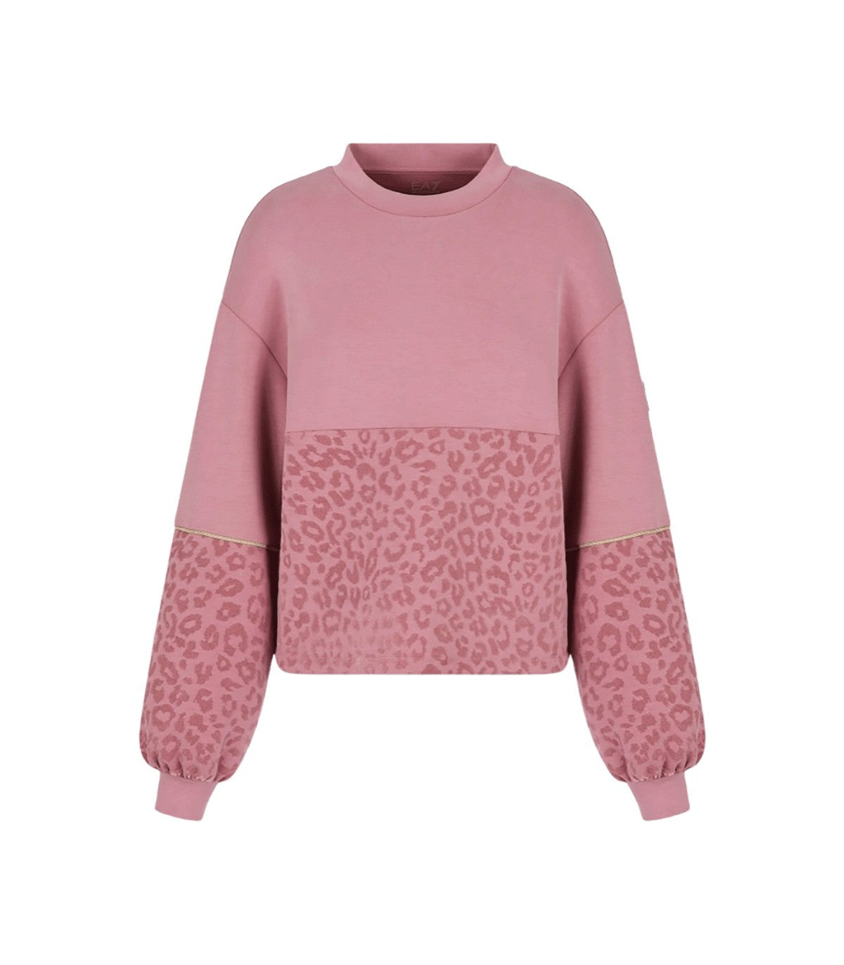 Felpa Crop Emporio Armani EA7