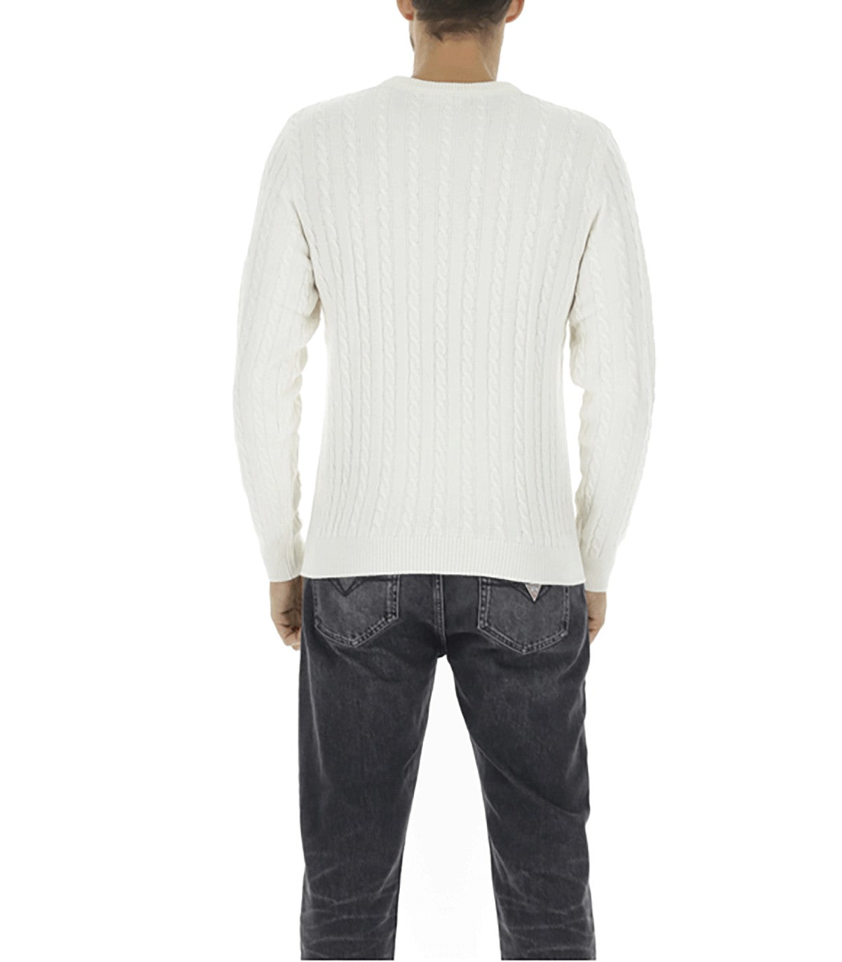 Maglione a trecce da Uomo Sun 68