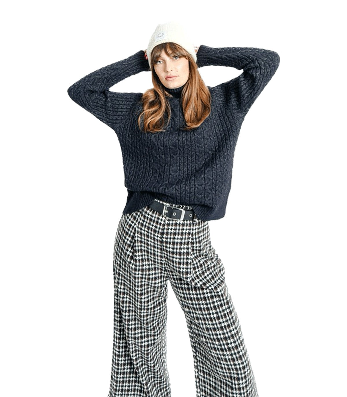 Maglione collo alto Donna Molly Bracken
