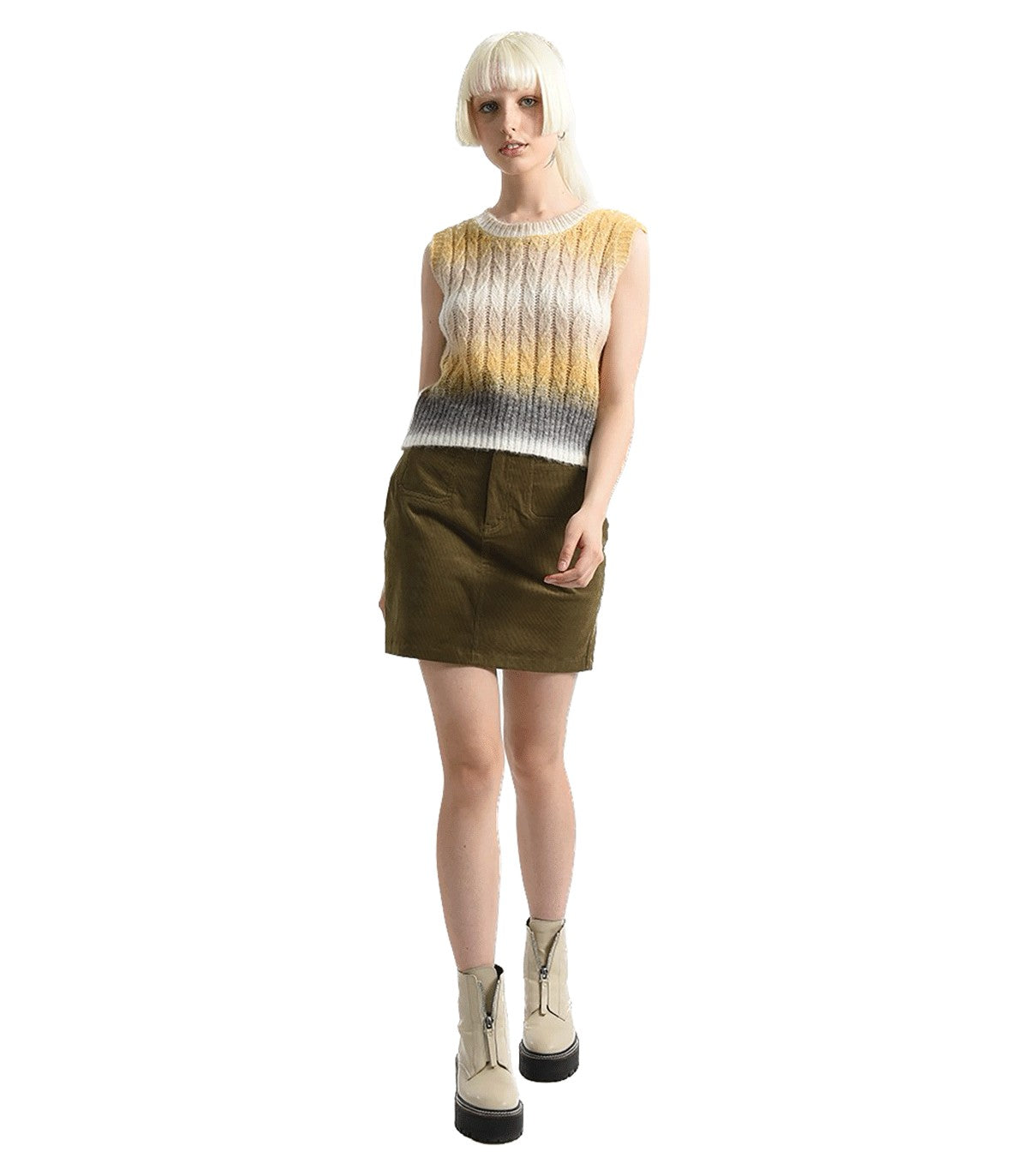 Maglione a gilet Donna Molly Bracken