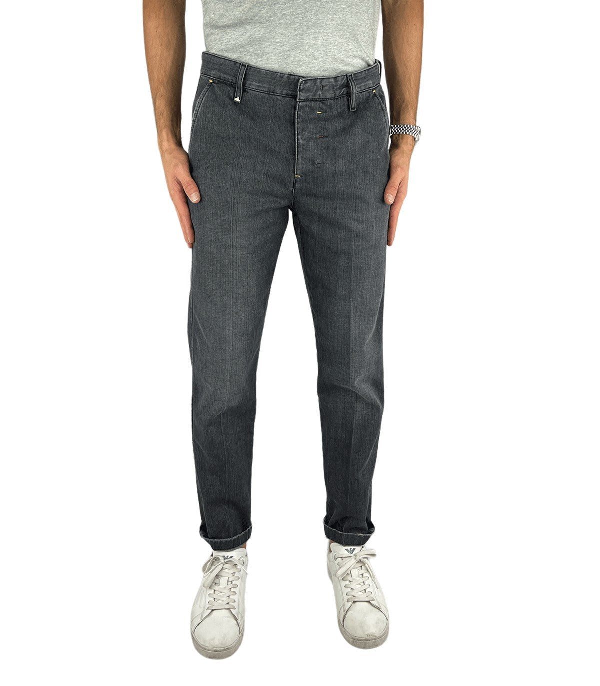 Jeans chino da Uomo Berna