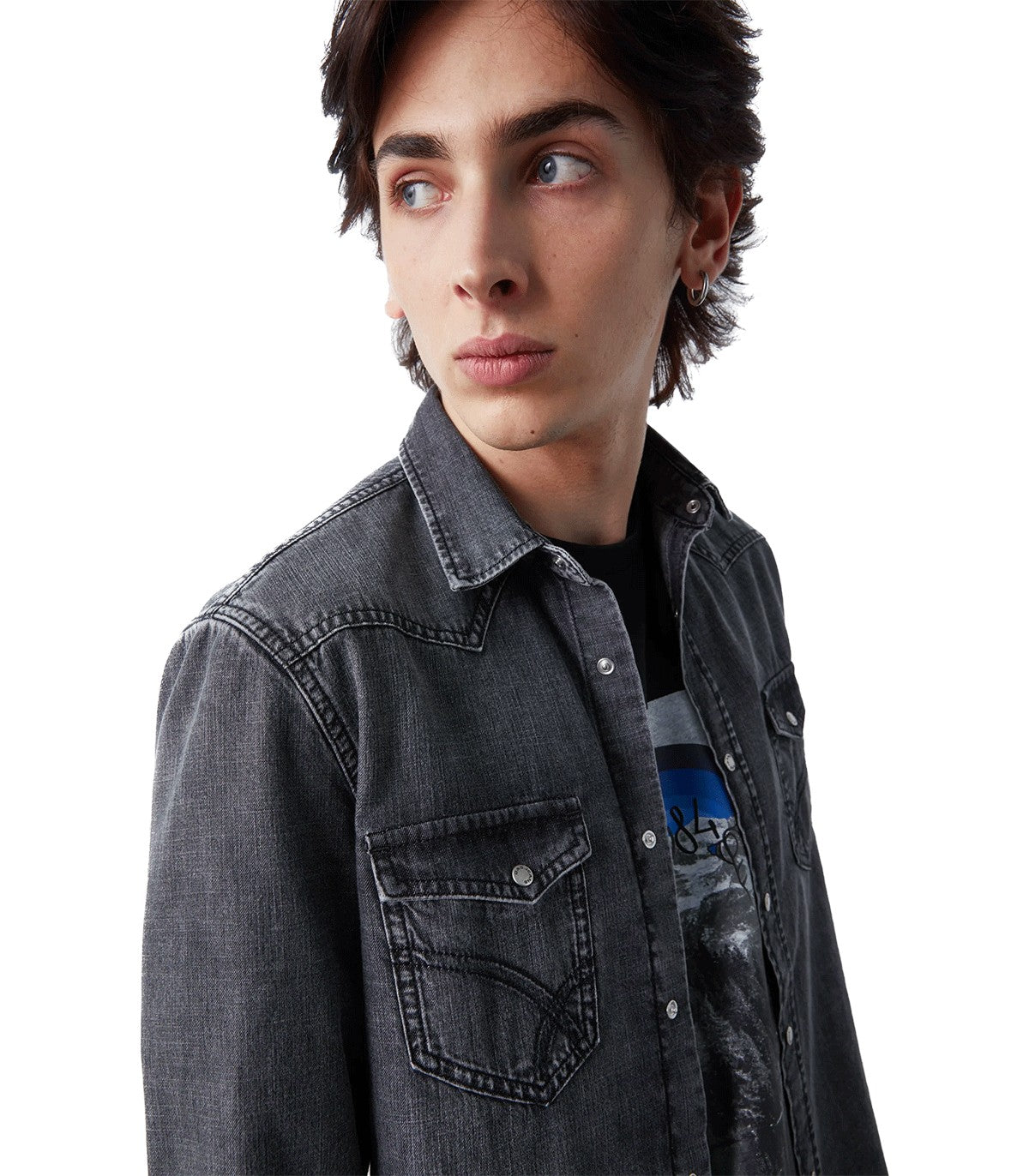 Camicia di jeans da Uomo