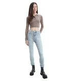 Jeans Donna super skinny vita alta