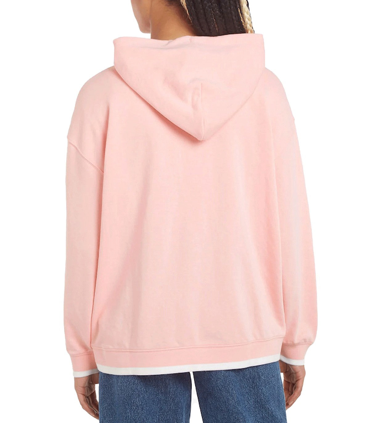 Felpa con cappuccio full zip da Donna