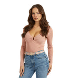 Maglia a costine da Donna