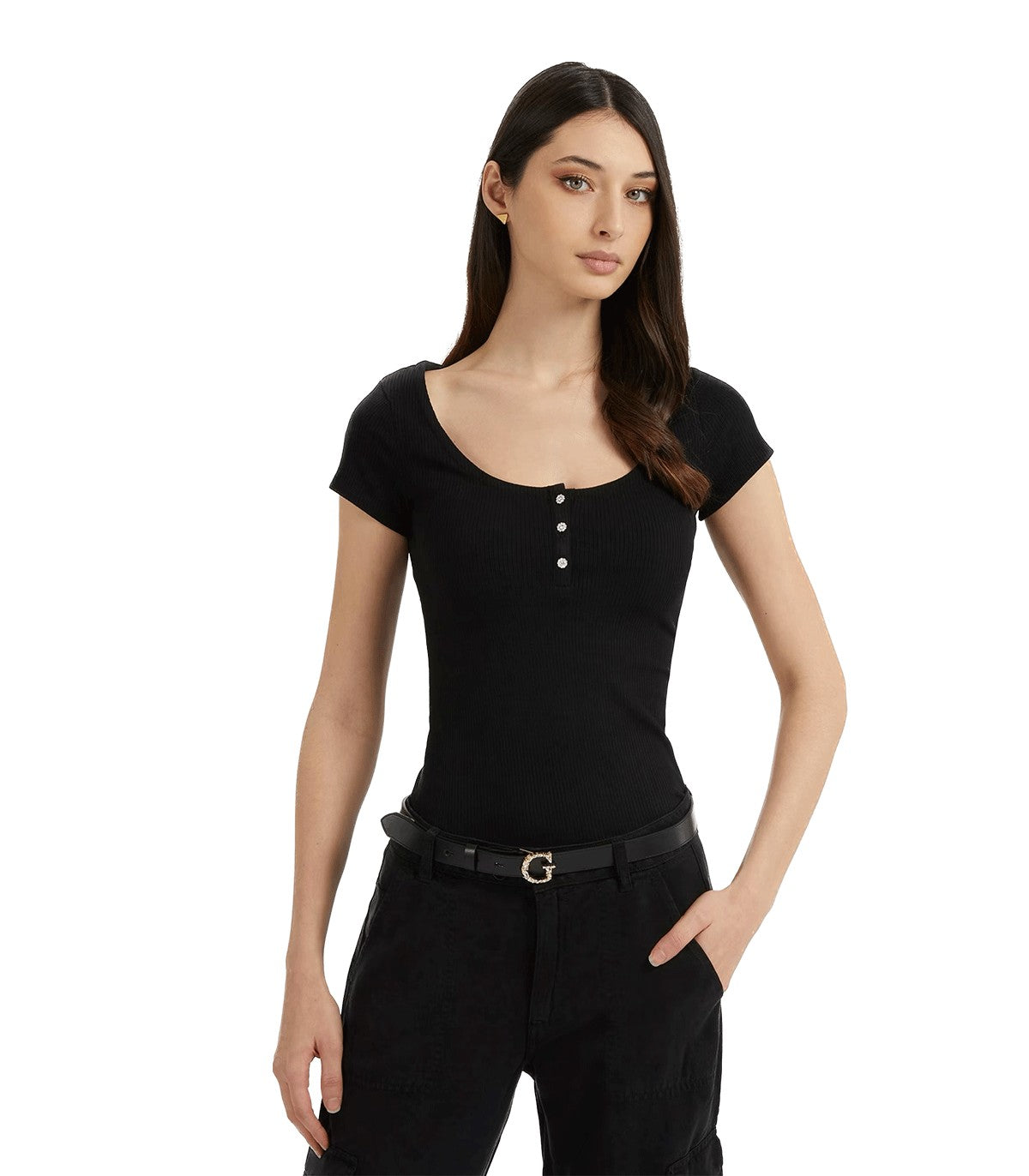 Top in viscosa da Donna