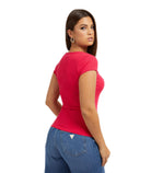 Top in viscosa da Donna