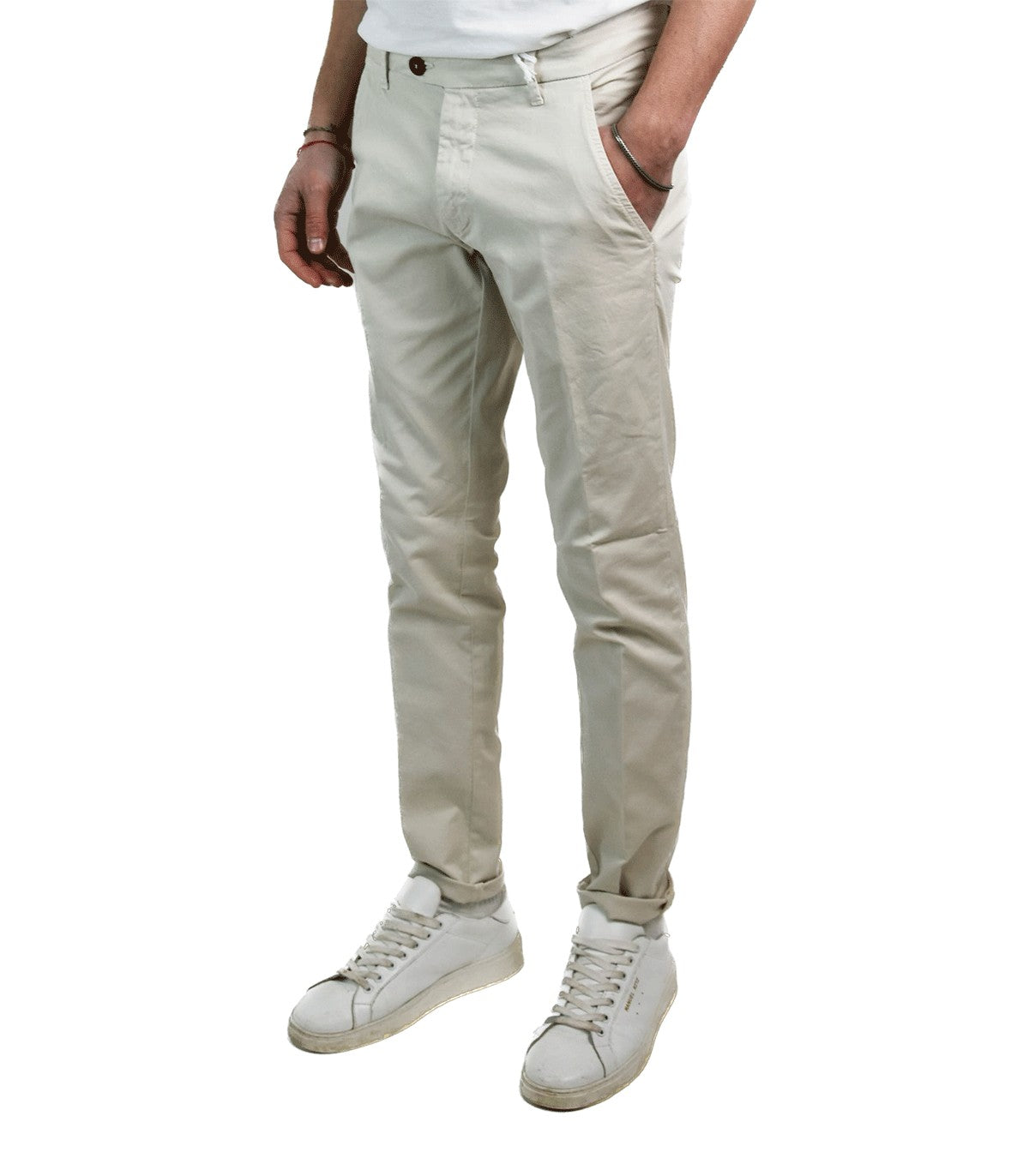 Pantaloni da Uomo New Rolf gabardina