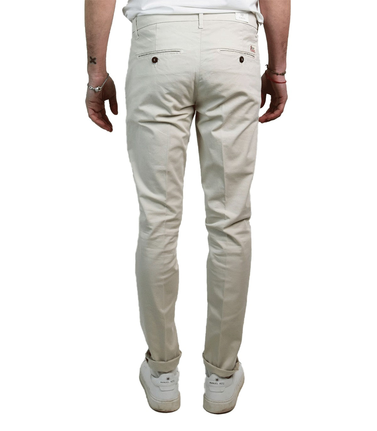 Pantaloni da Uomo New Rolf gabardina