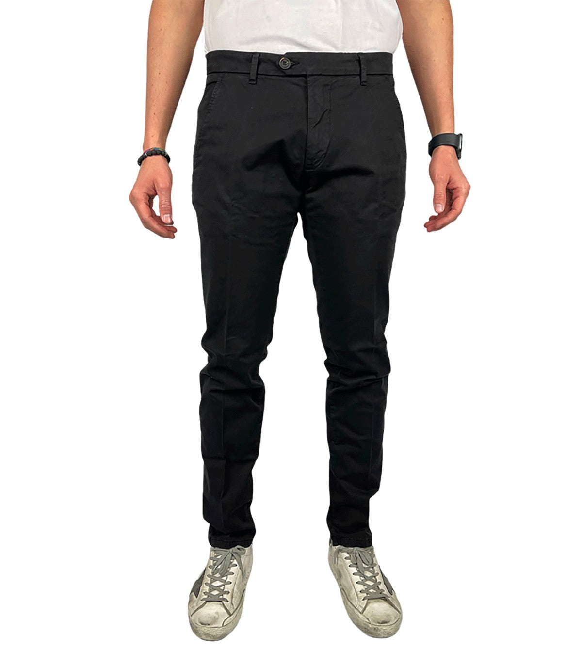 Pantaloni da Uomo New Rolf gabardina