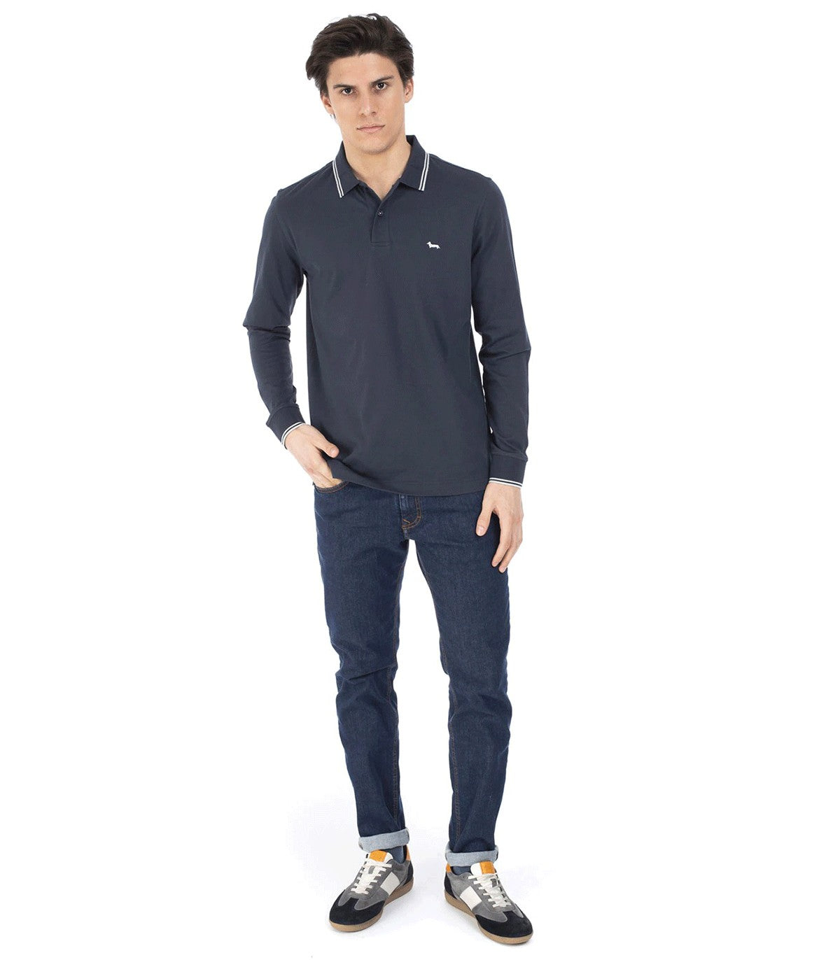 Polo maniche lunghe da Uomo