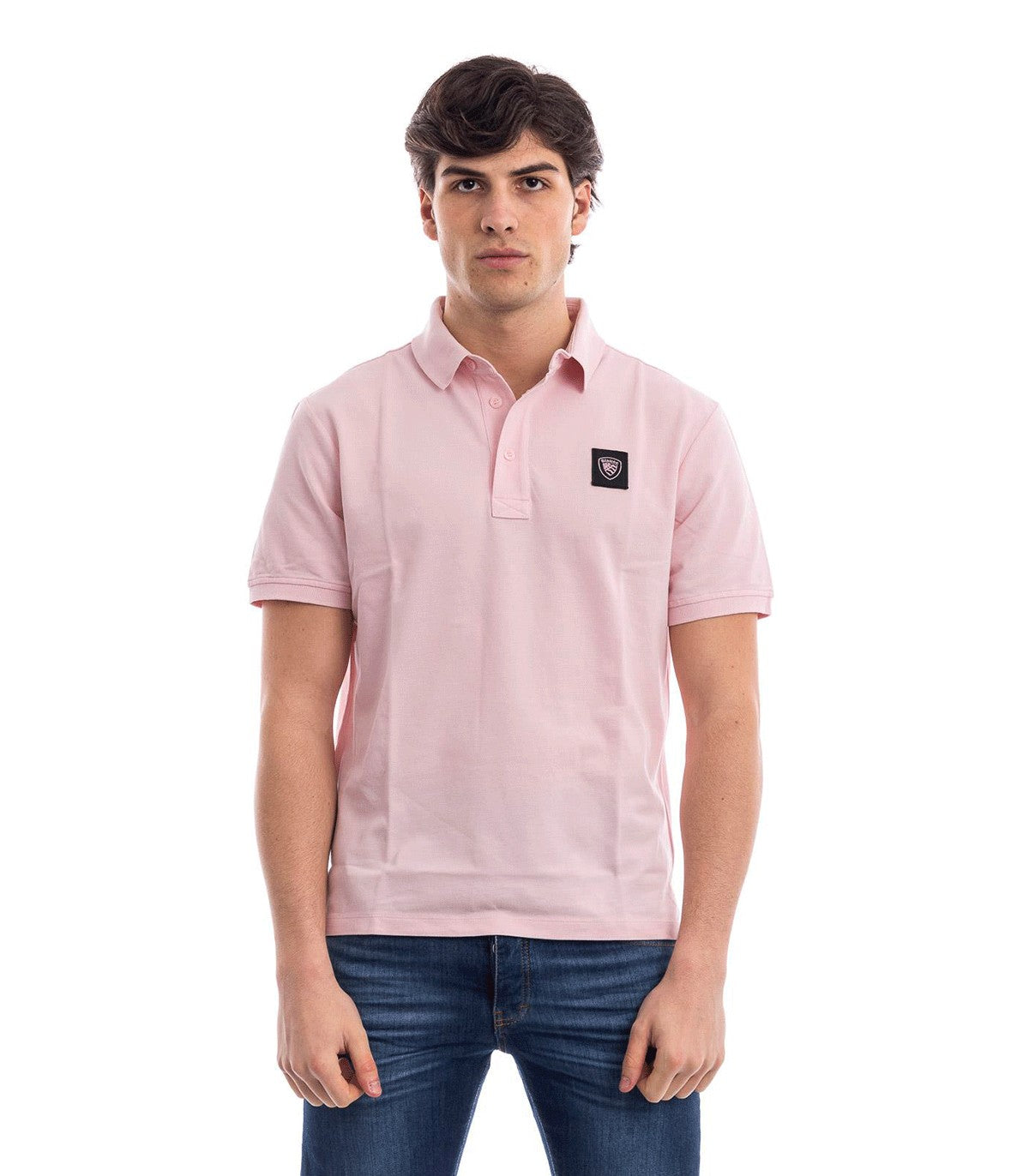 Polo da Uomo Blauer
