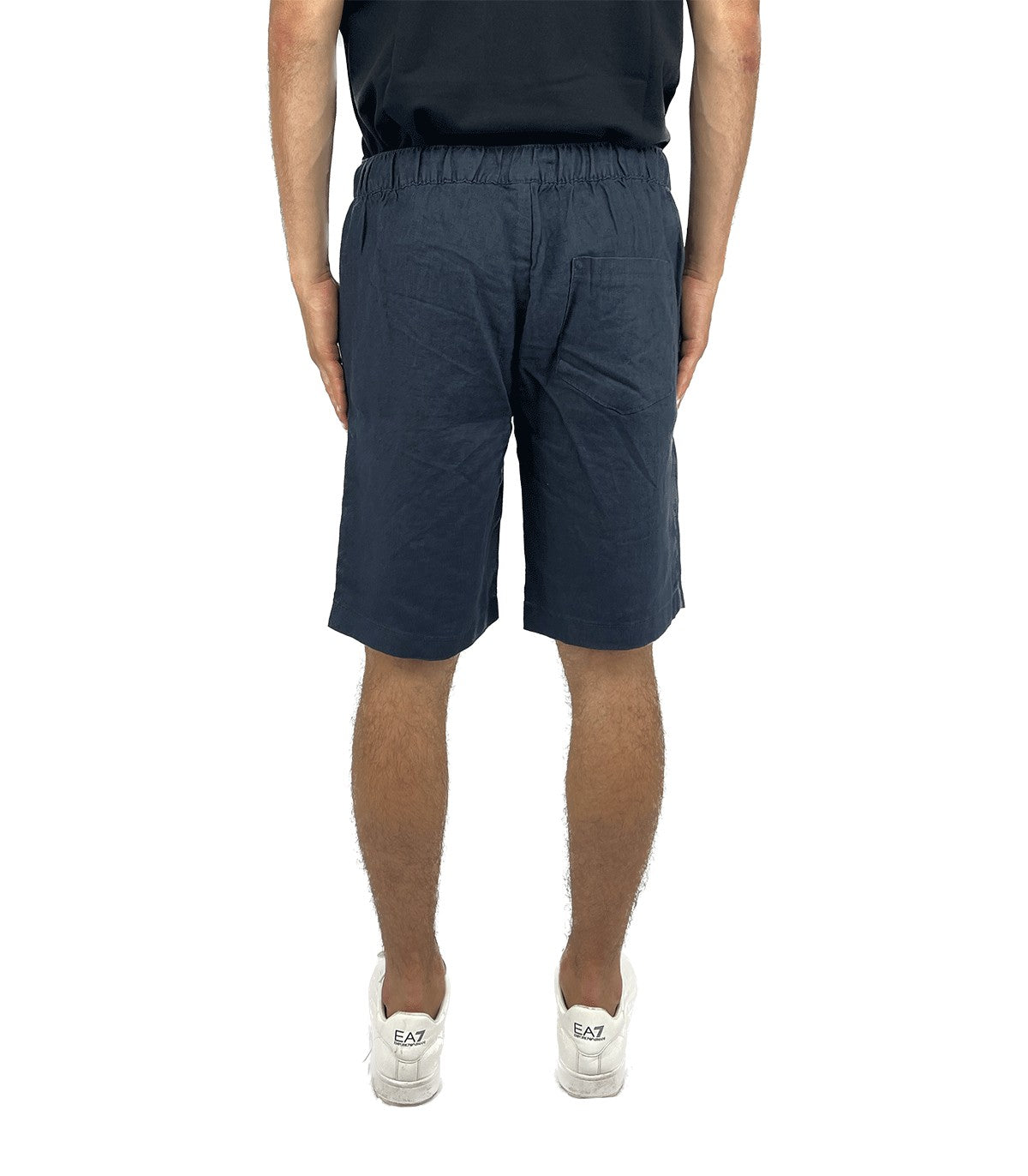 Bermuda di lino da Uomo