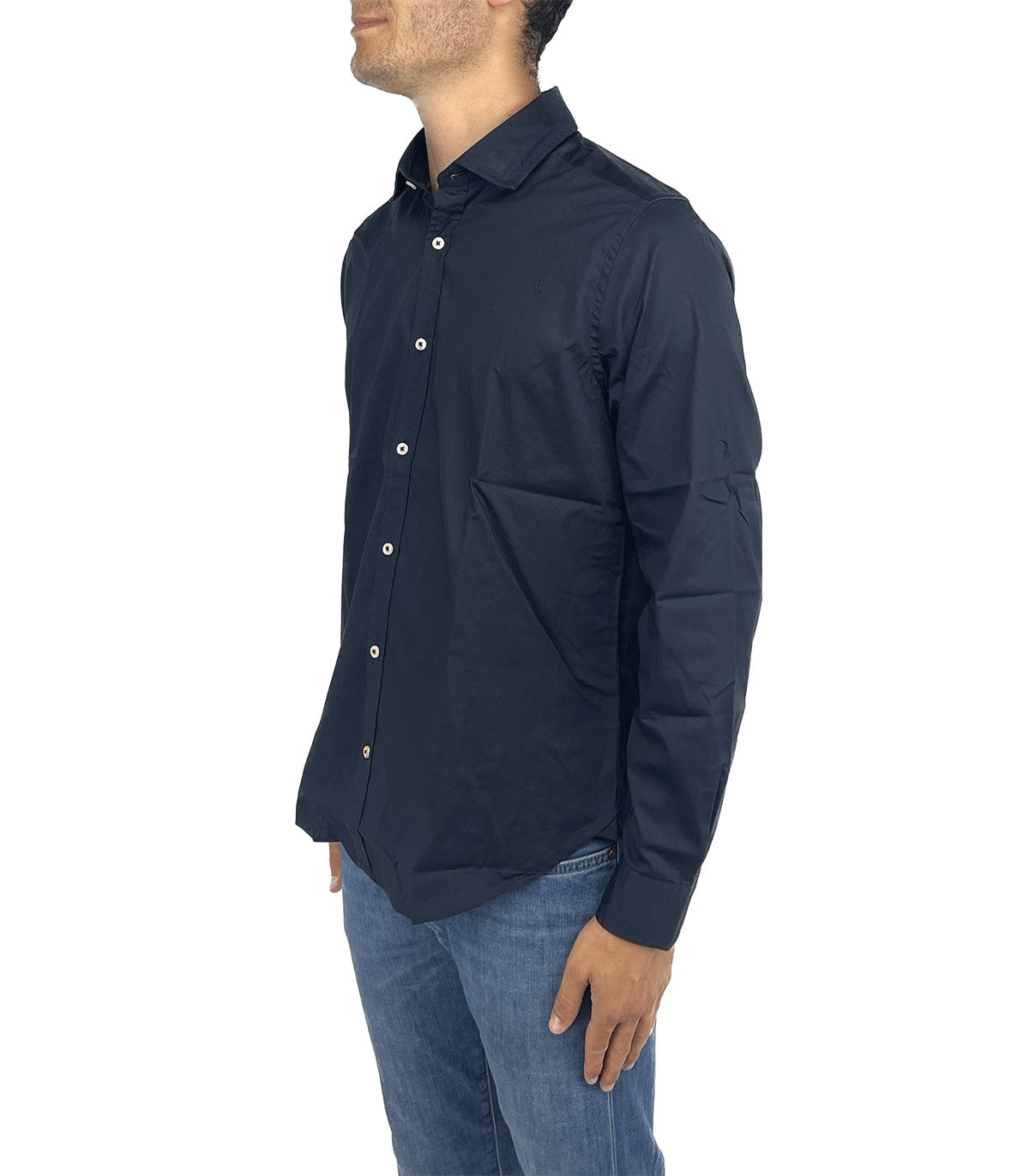 Camicia in popeline da uomo