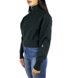 Felpa mezza zip Calvin Klein