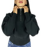 Felpa mezza zip Calvin Klein