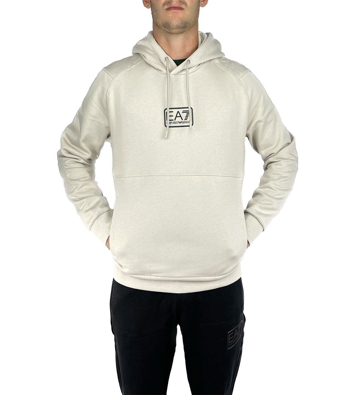 Felpa con cappuccio Emporio Armani EA7