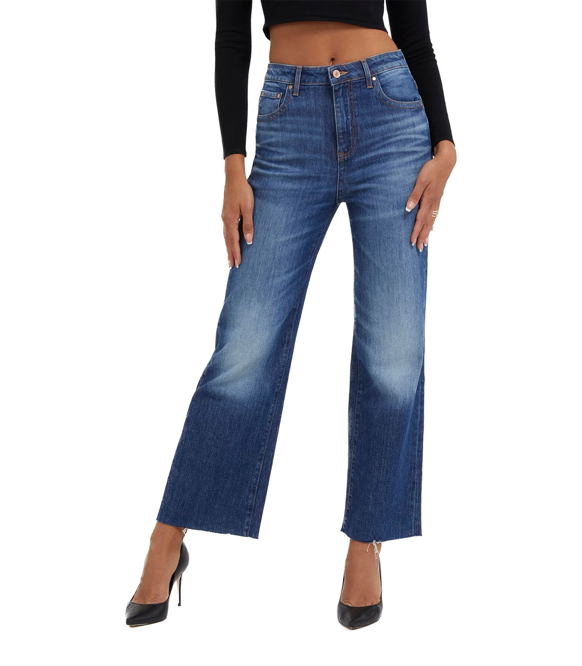 Jeans Donna Guess vita alta