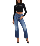 Jeans Donna Guess vita alta