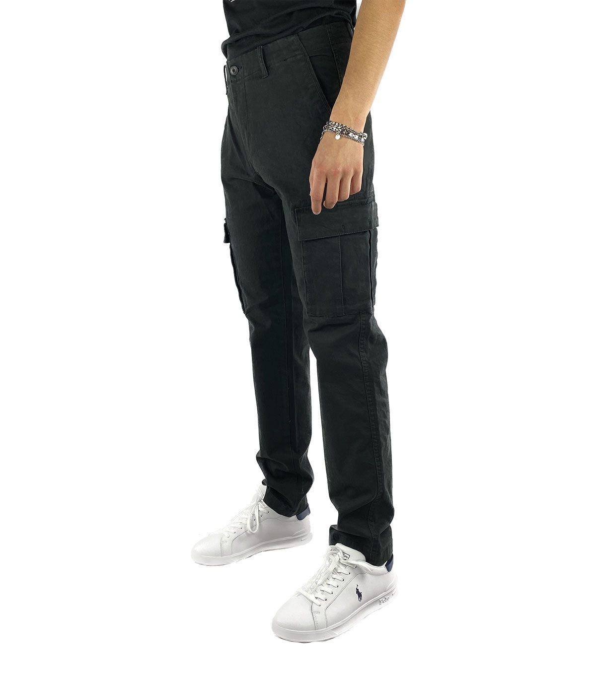 Pantaloni Cargo Uomo Borghese