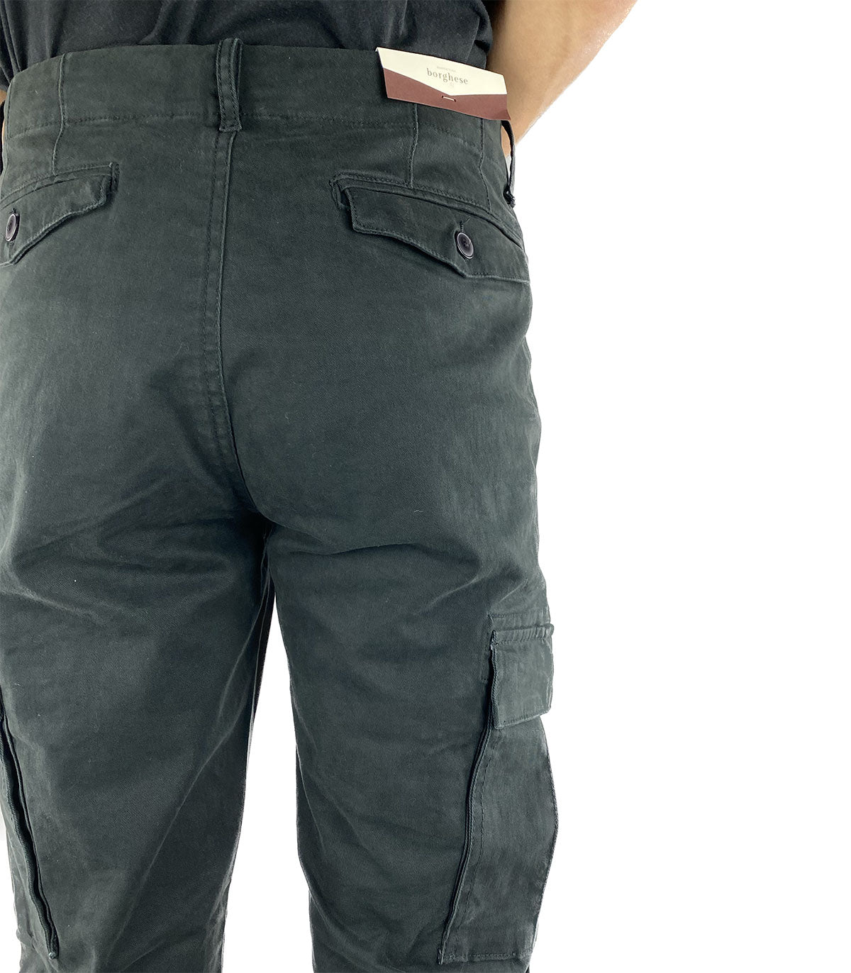 Pantaloni Cargo Uomo Borghese