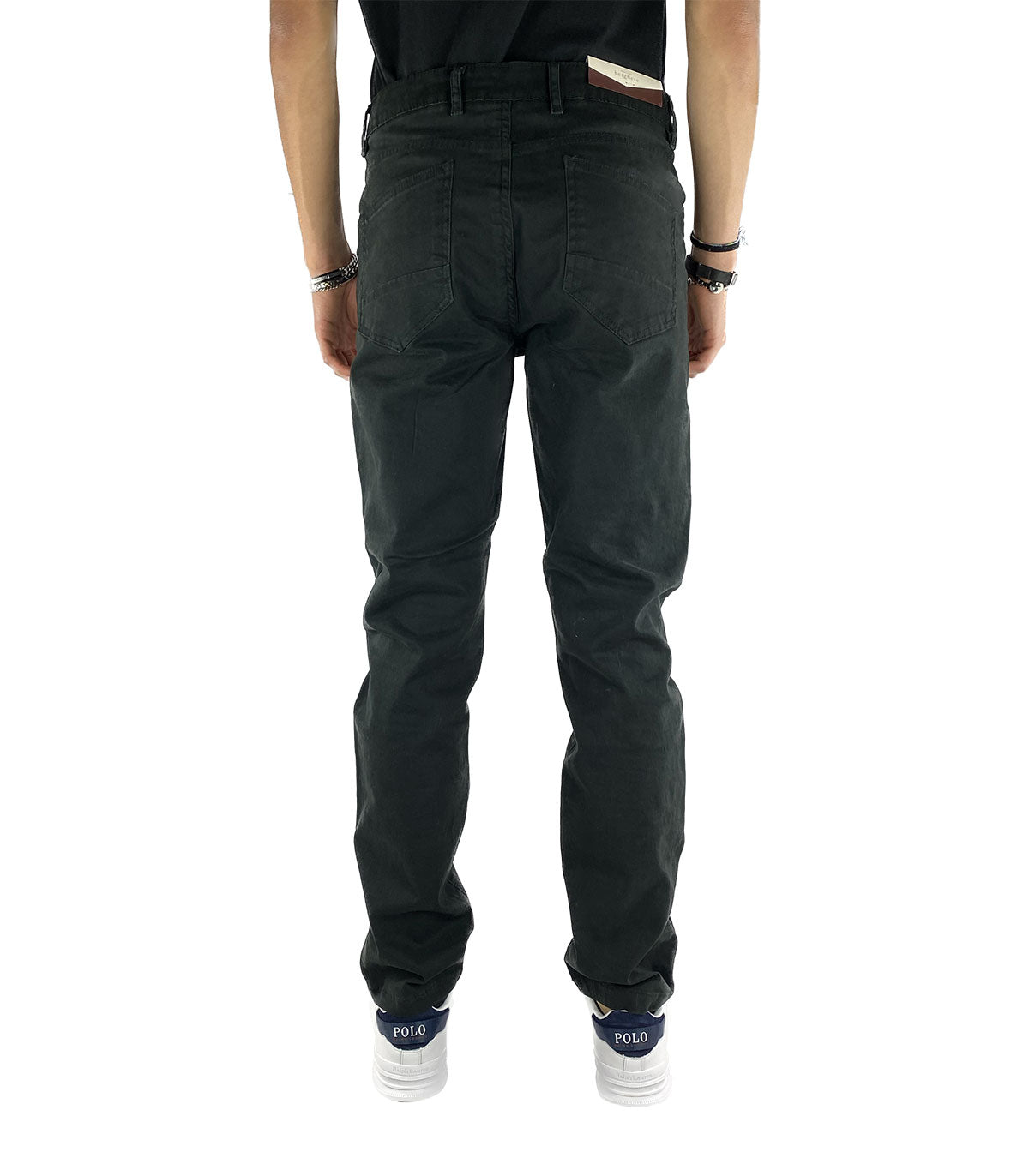 Pantaloni 5 tasche Uomo Borghese