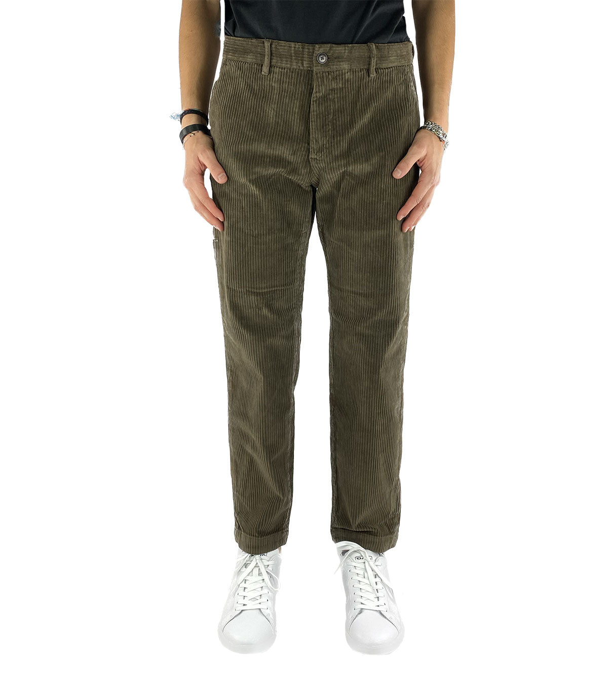 Pantaloni velluto Uomo Borghese