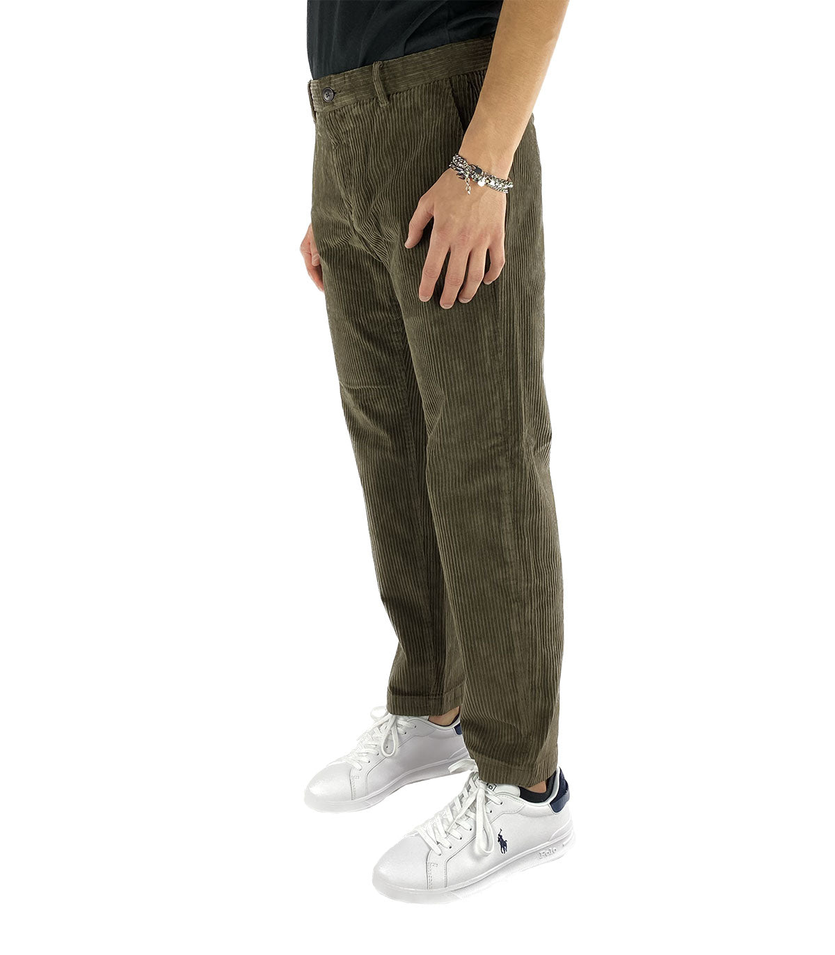 Pantaloni velluto Uomo Borghese
