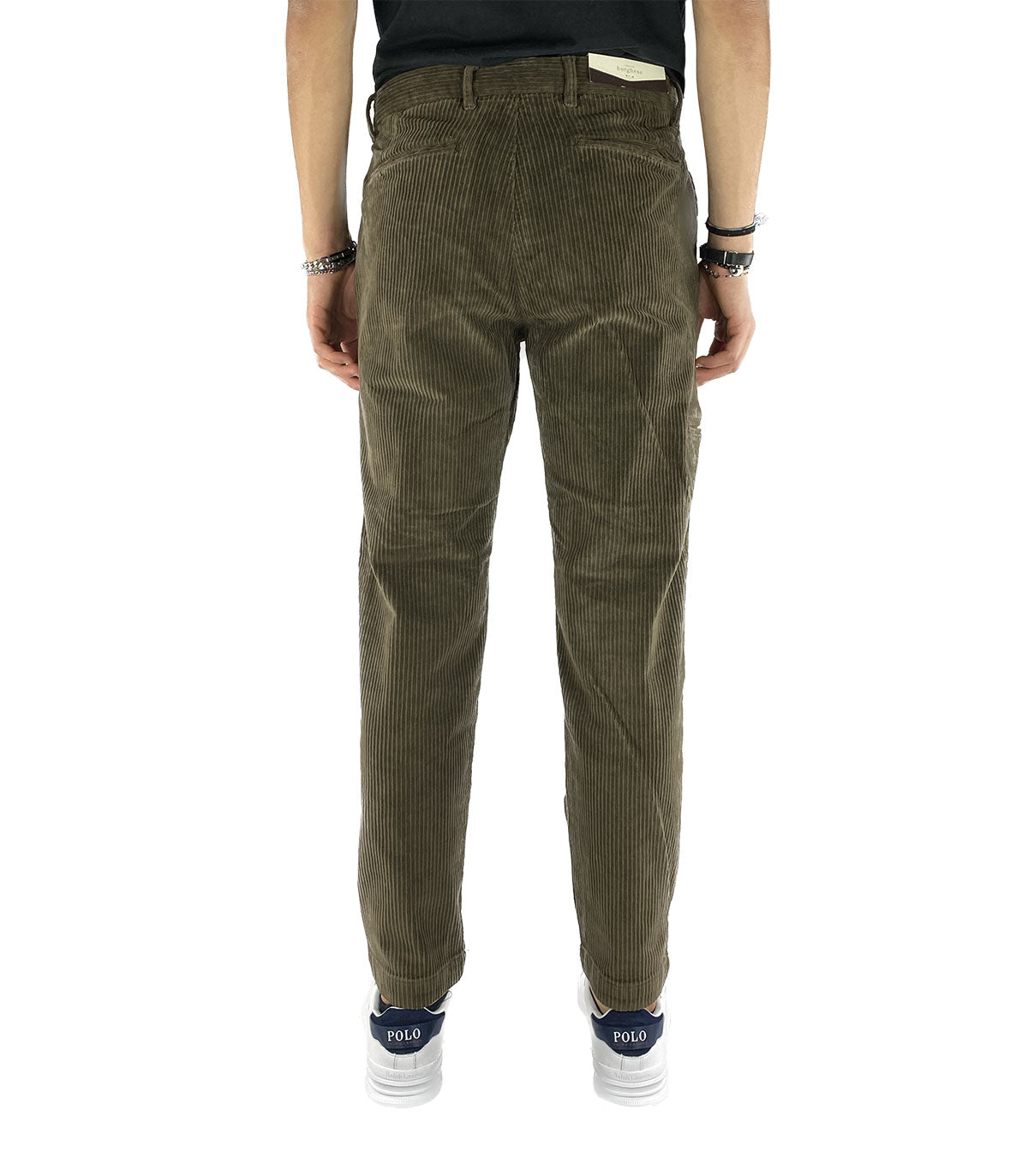 Pantaloni velluto Uomo Borghese