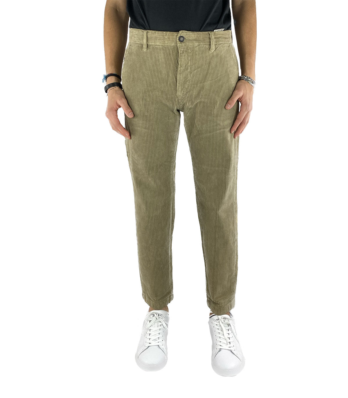 Pantaloni velluto Uomo Borghese