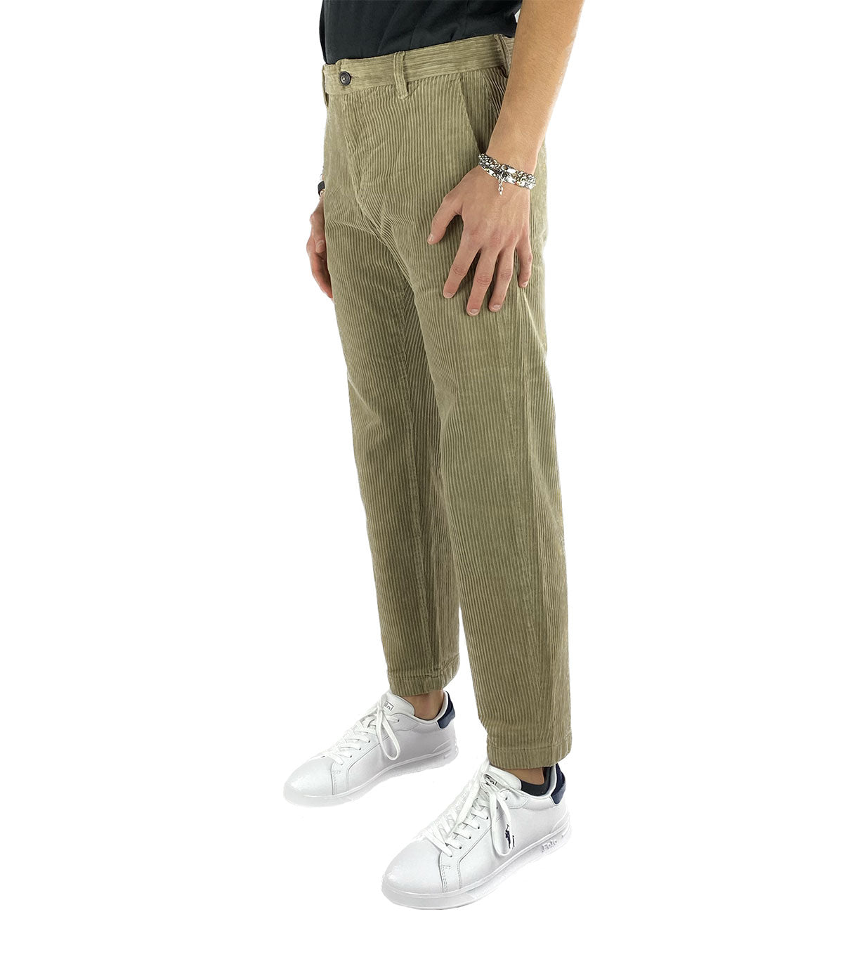 Pantaloni velluto Uomo Borghese