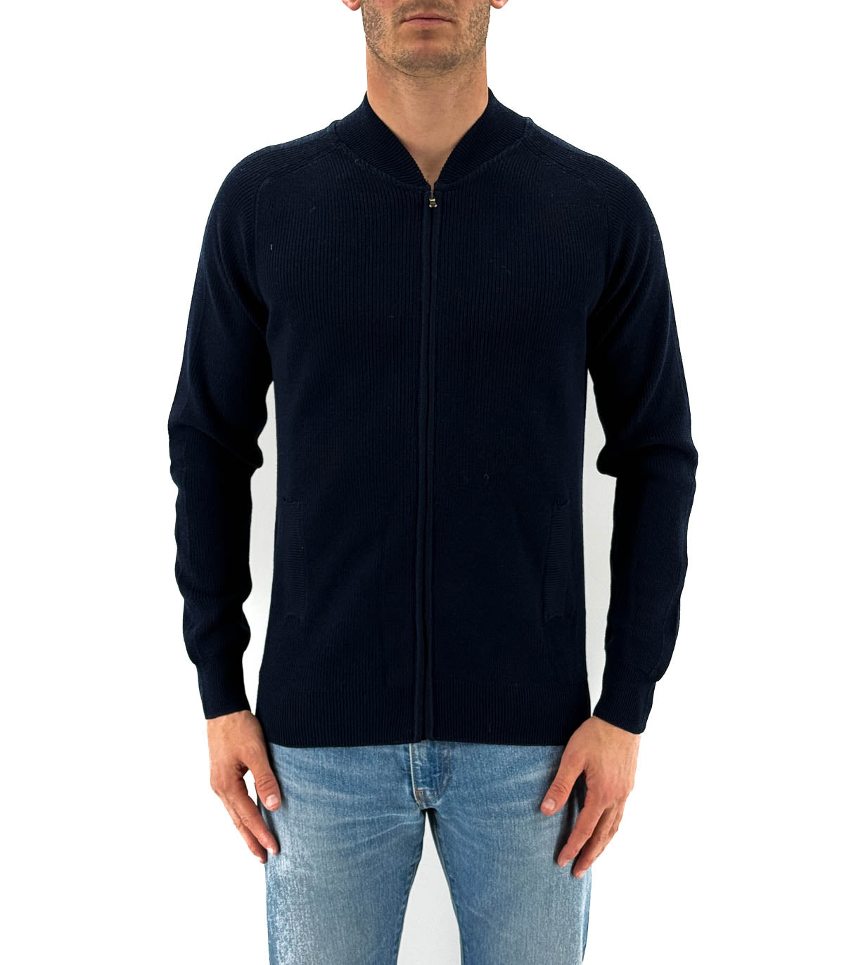 Maglione full zip Uomo Ellemme