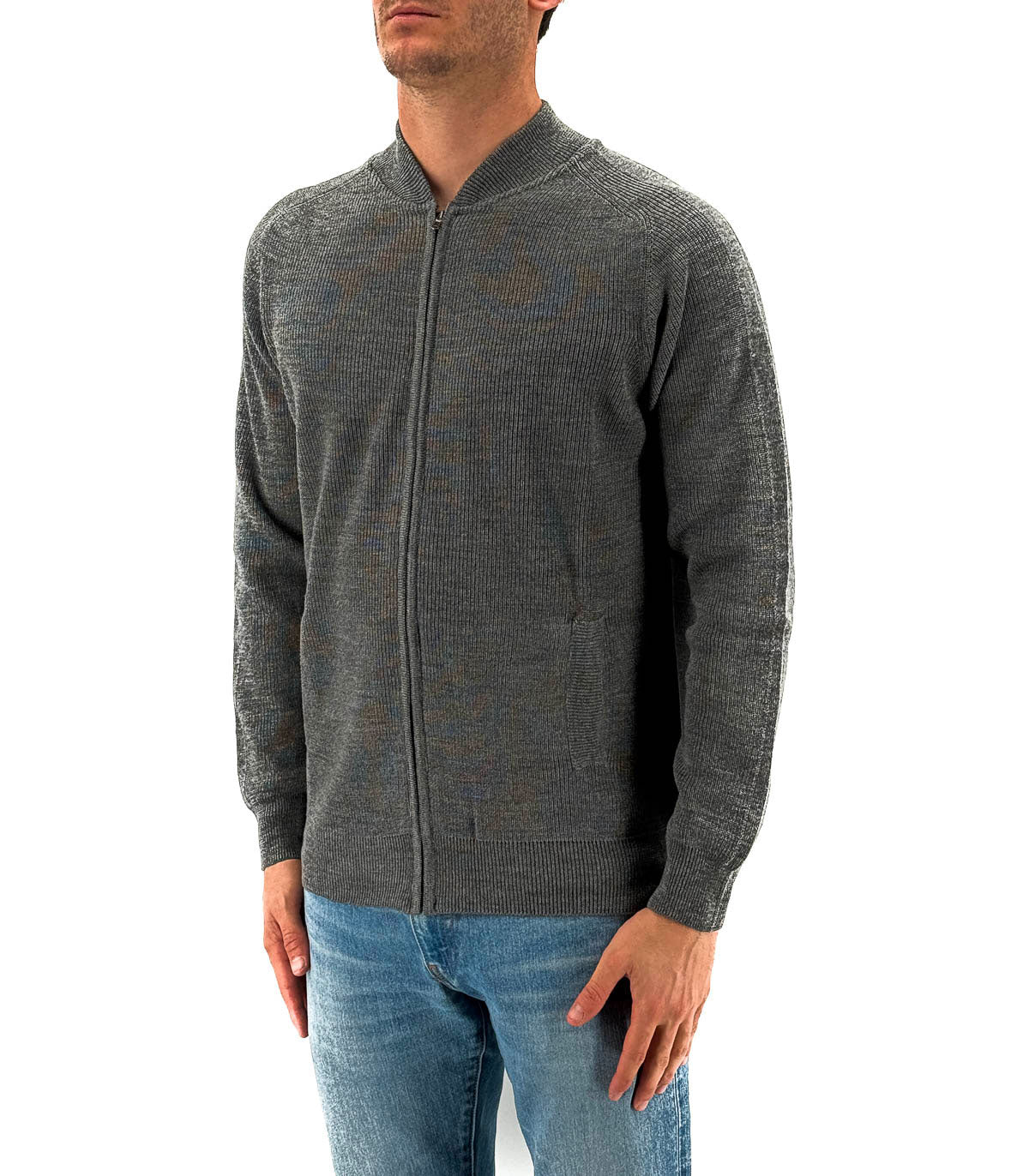 Maglione full zip Uomo Ellemme extra sie