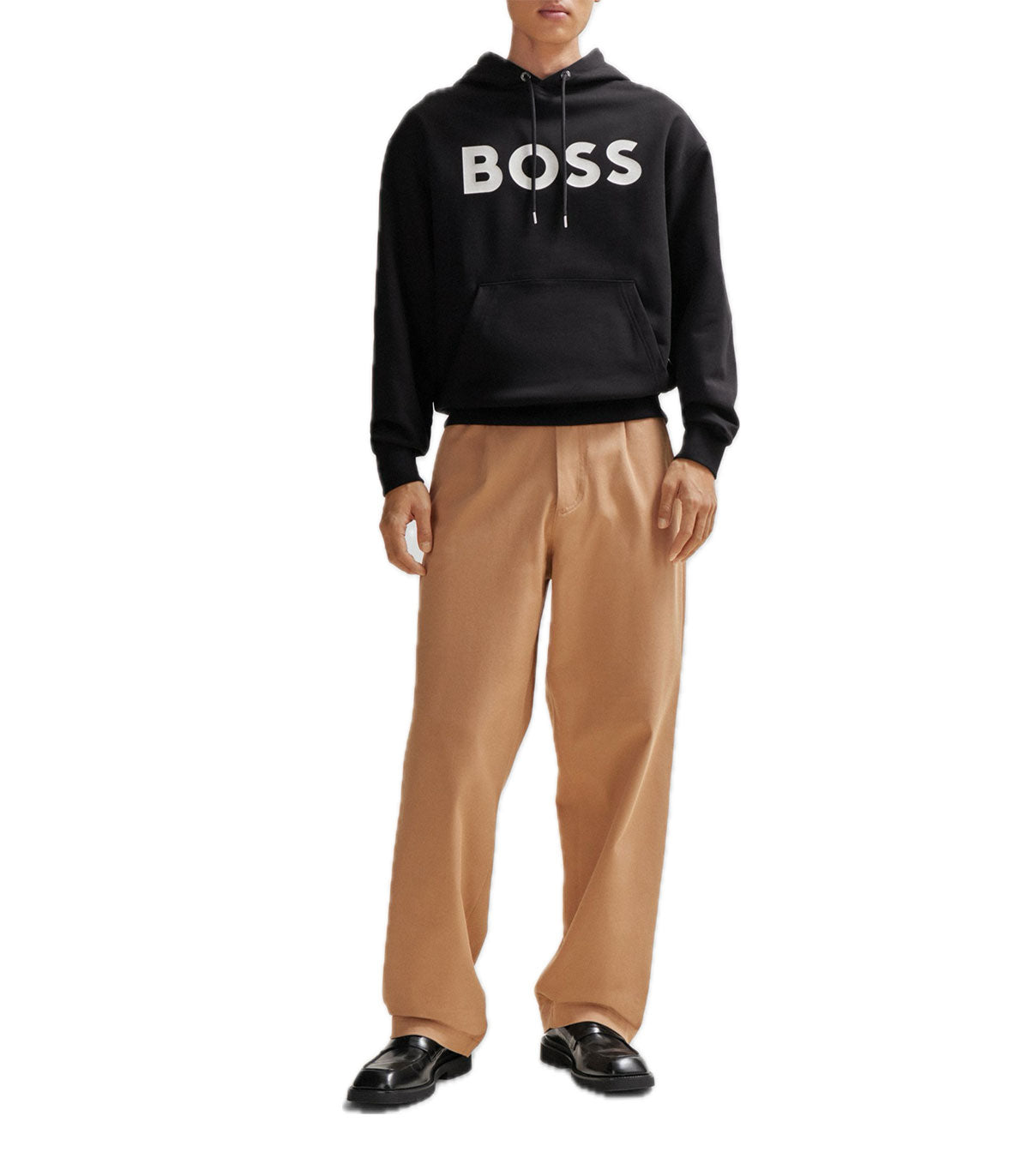 Felpa con cappuccio Uomo Boss