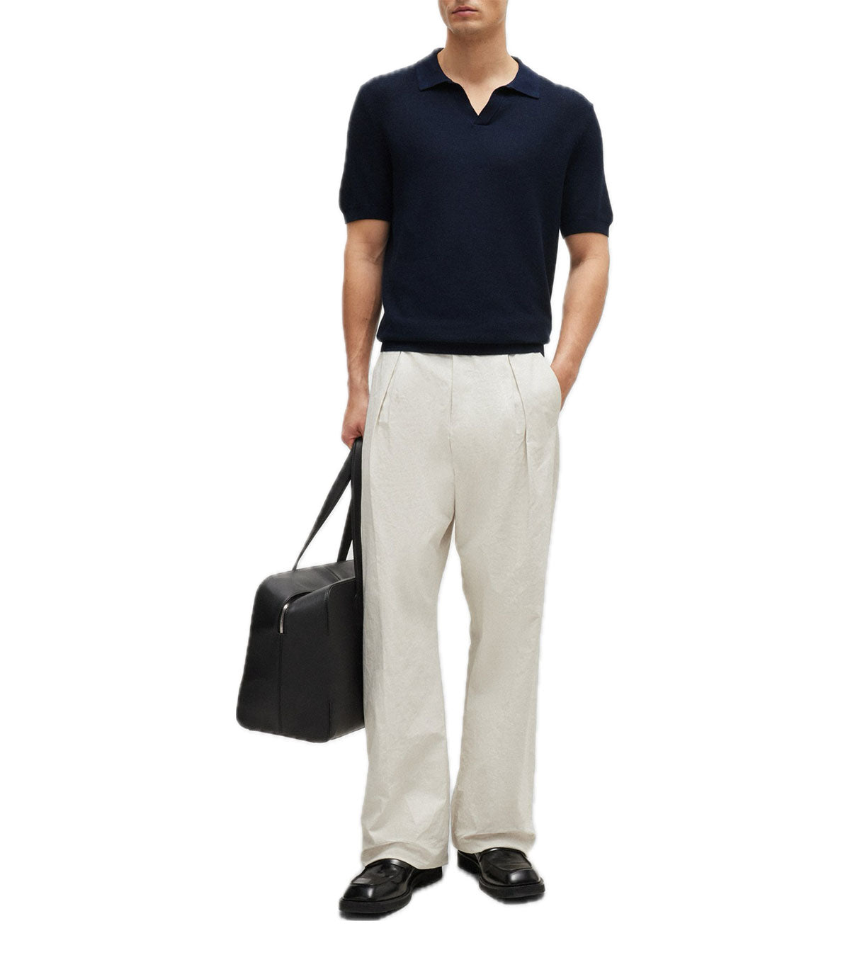 Polo in maglia Uomo Boss