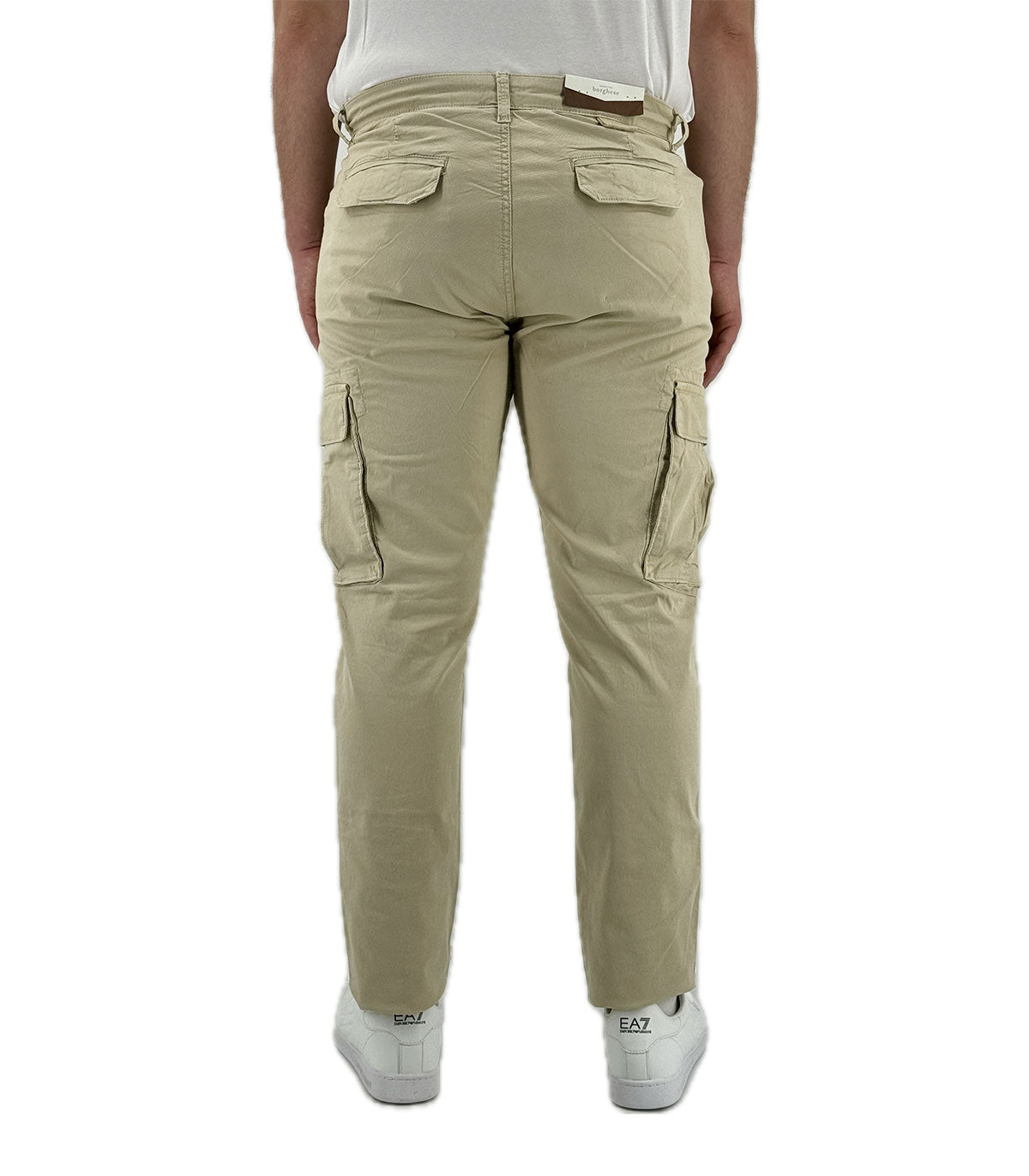 Pantaloni Cargo Uomo Borghese