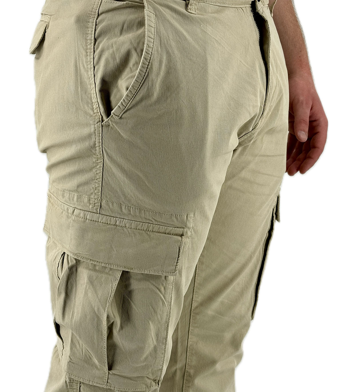 Pantaloni Cargo Uomo Borghese