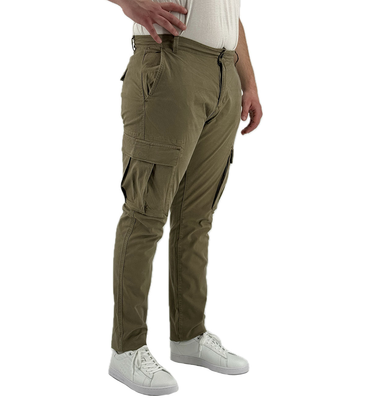 Pantaloni Cargo Uomo Borghese