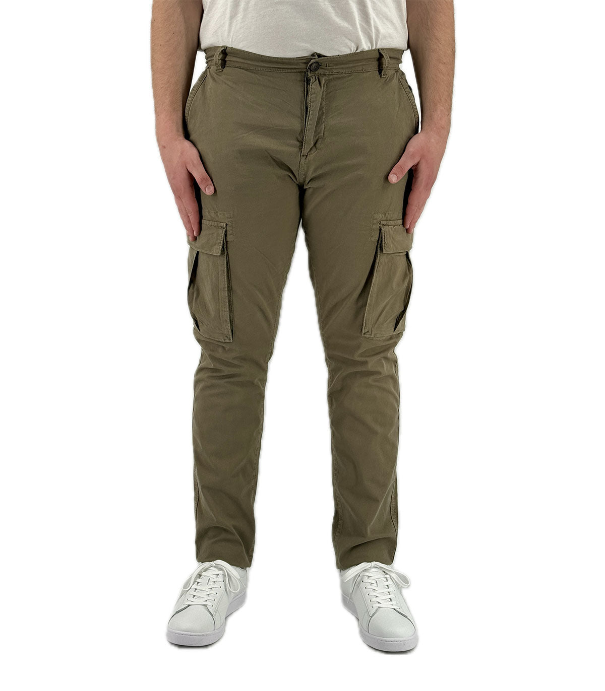 Pantaloni Cargo Uomo Borghese