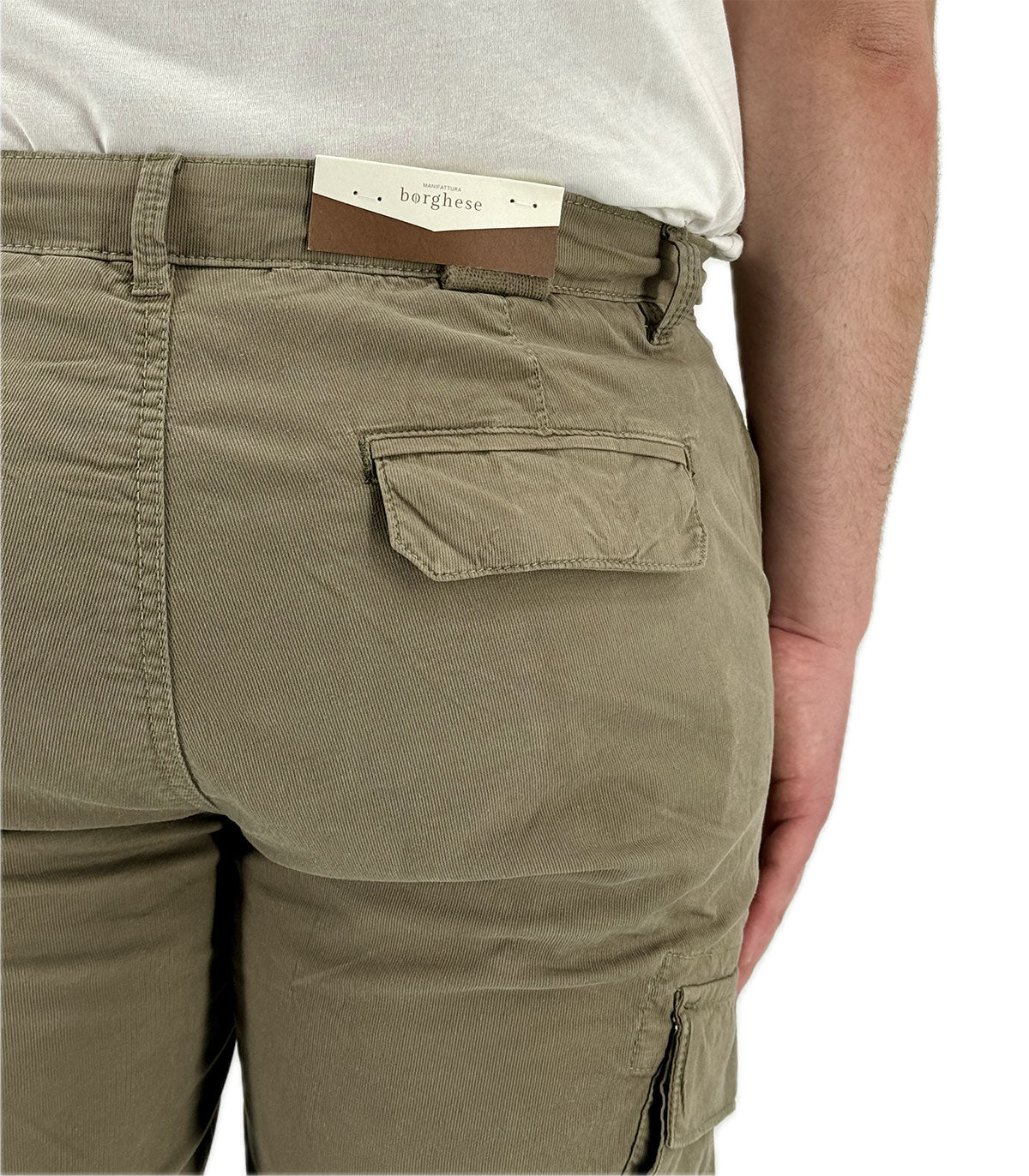 Pantaloni Cargo Uomo Borghese