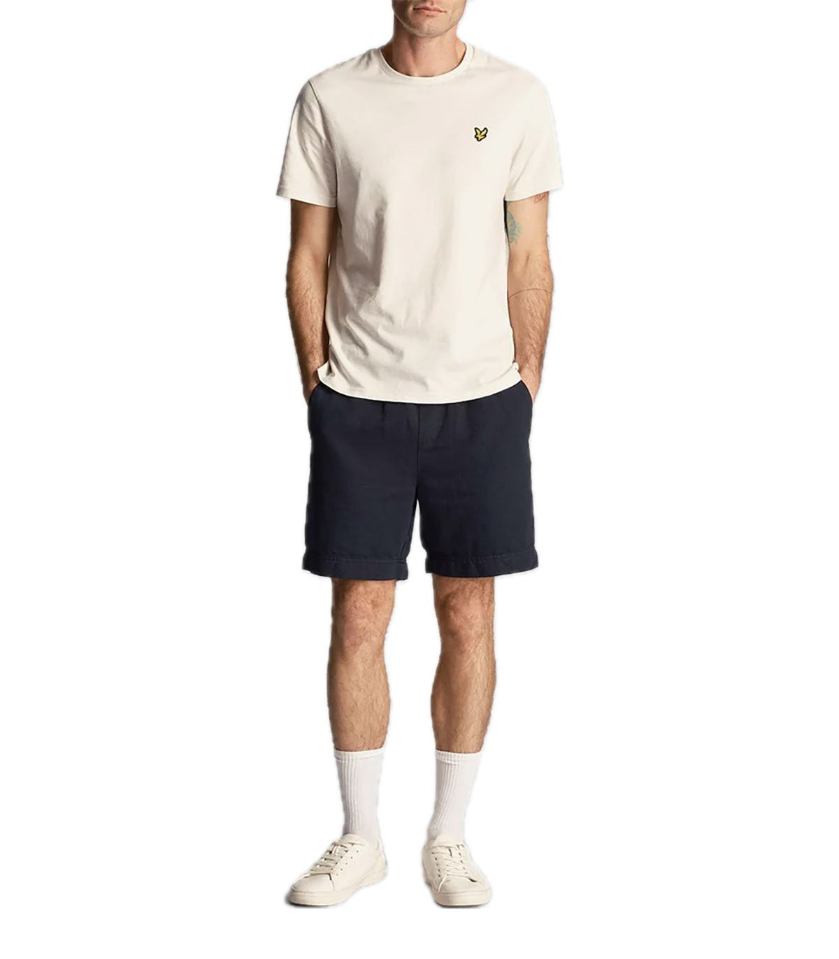 Bermuda di lino Uomo Lyle Scott