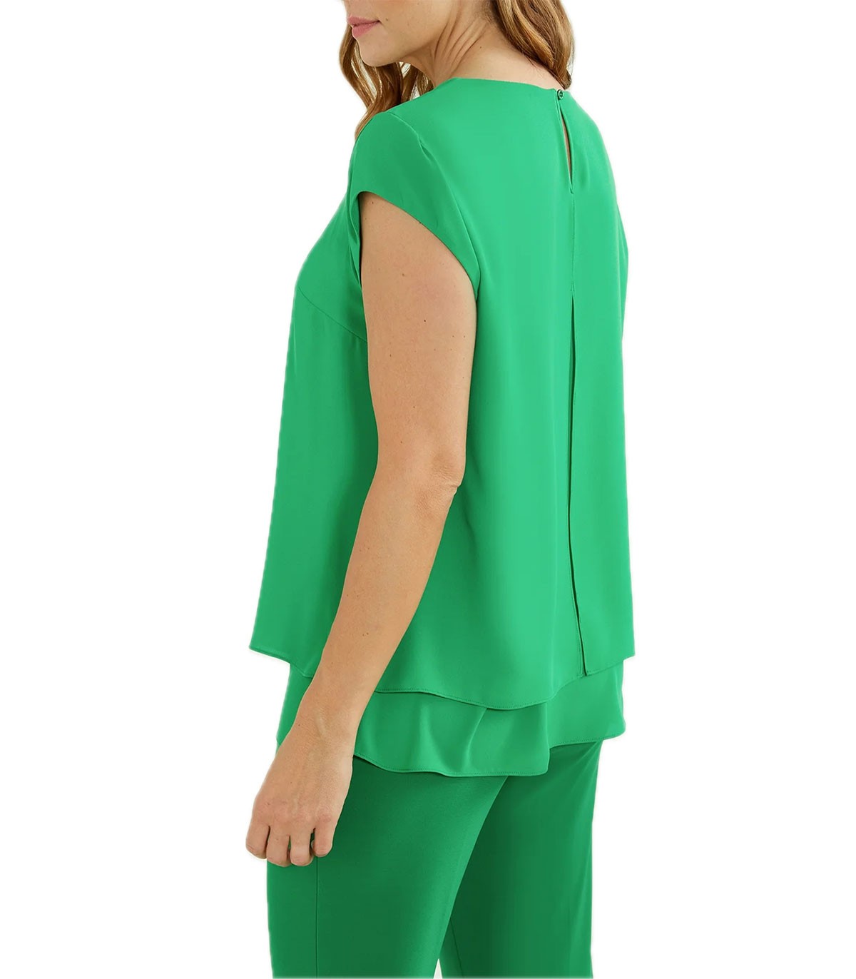 Top in georgette Donna Luisa Viola