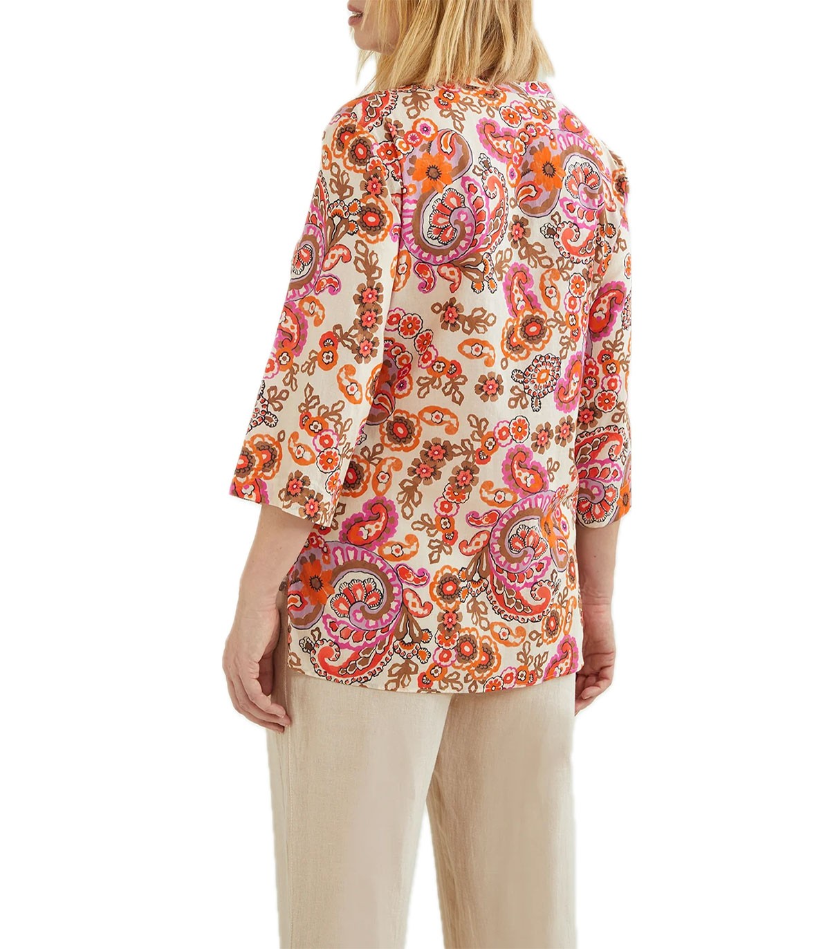 Camicia stampata Donna Luisa Viola