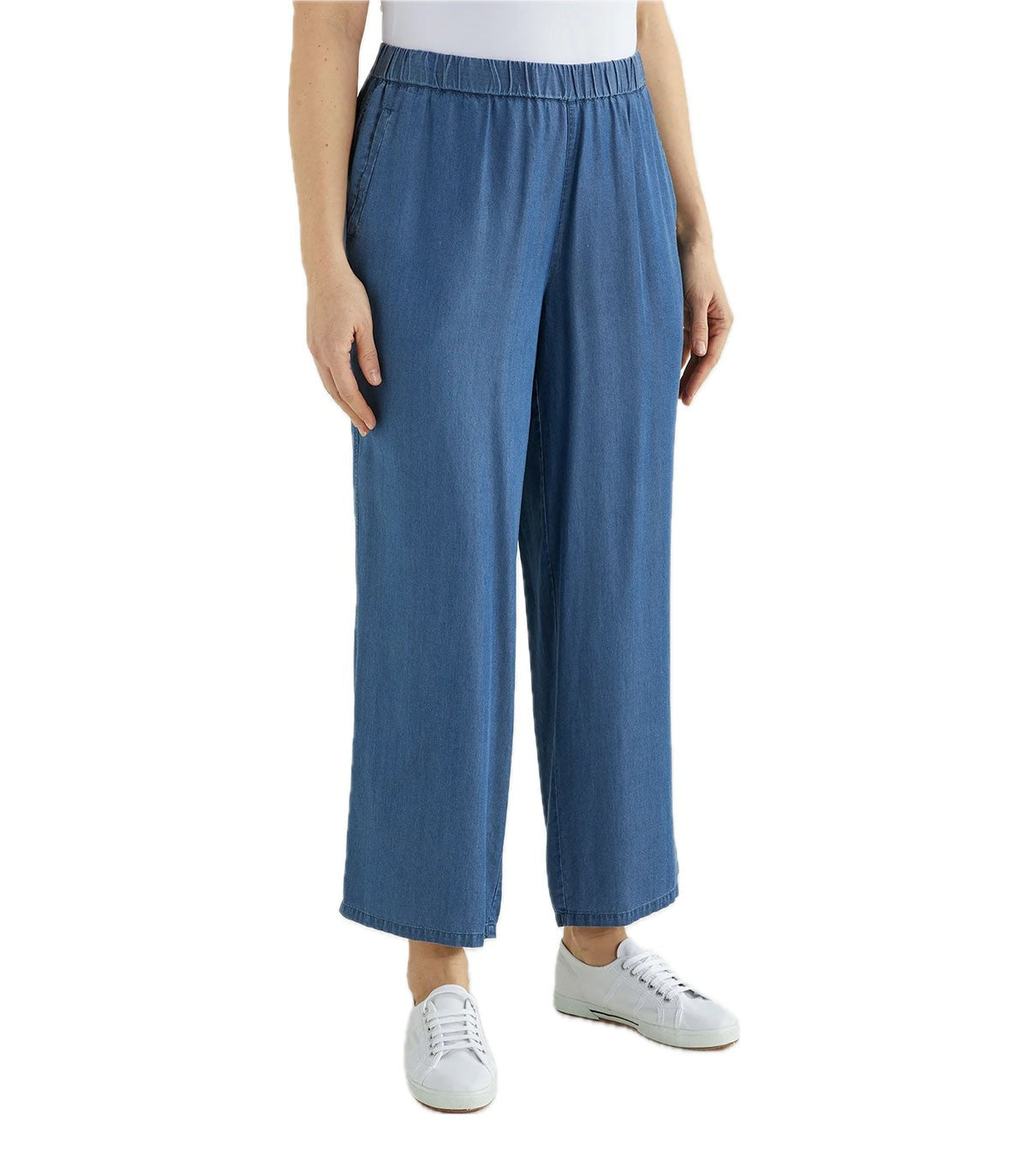 Jeans in chambray Donna Luisa Viola