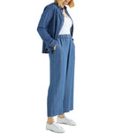 Jeans in chambray Donna Luisa Viola