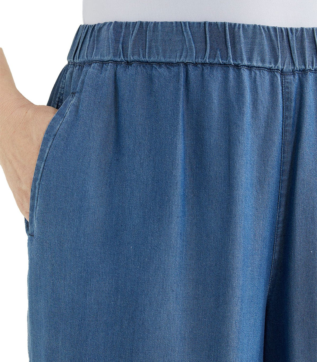 Jeans in chambray Donna Luisa Viola