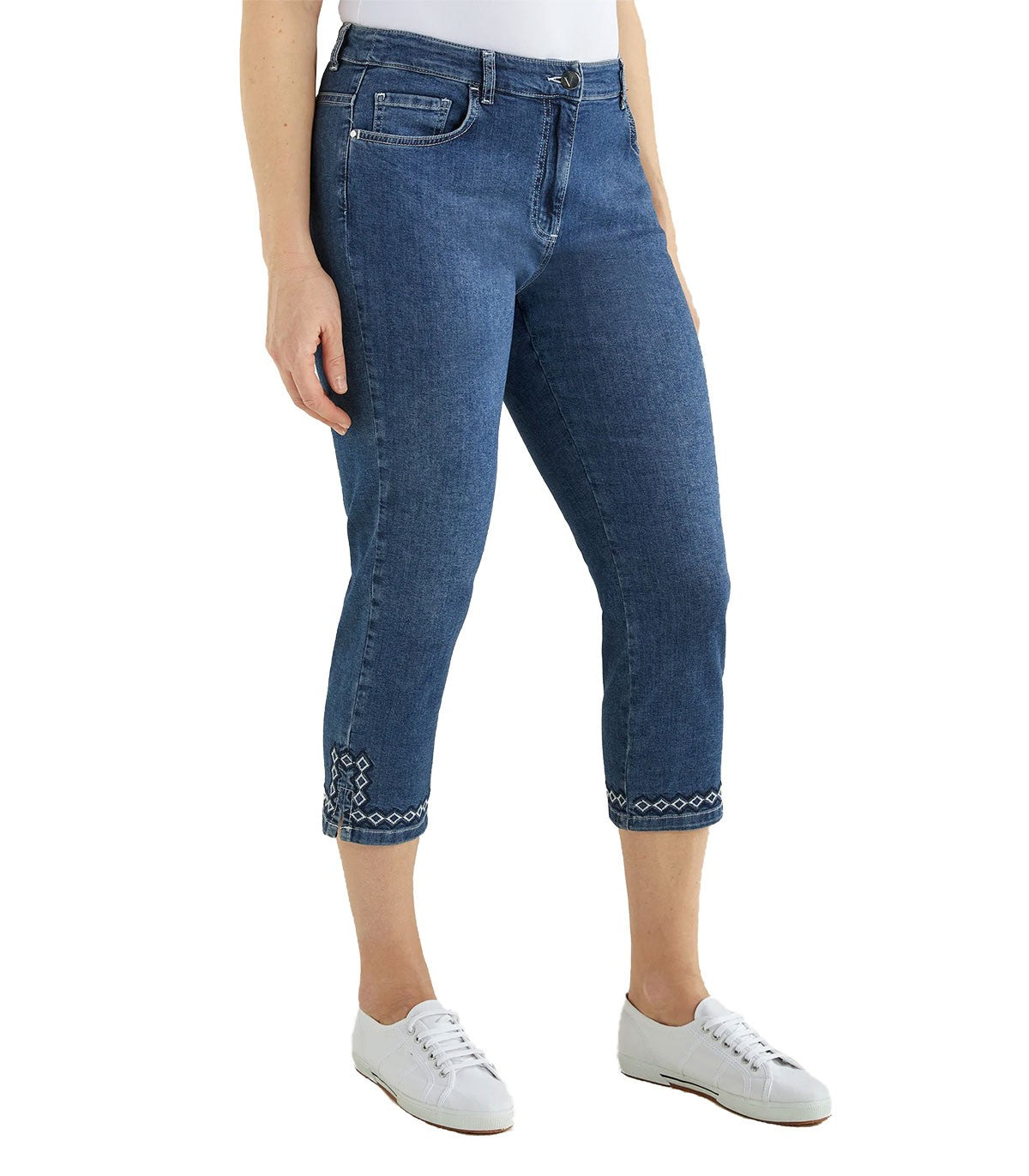 Jeans Capri Donna Luisa Viola