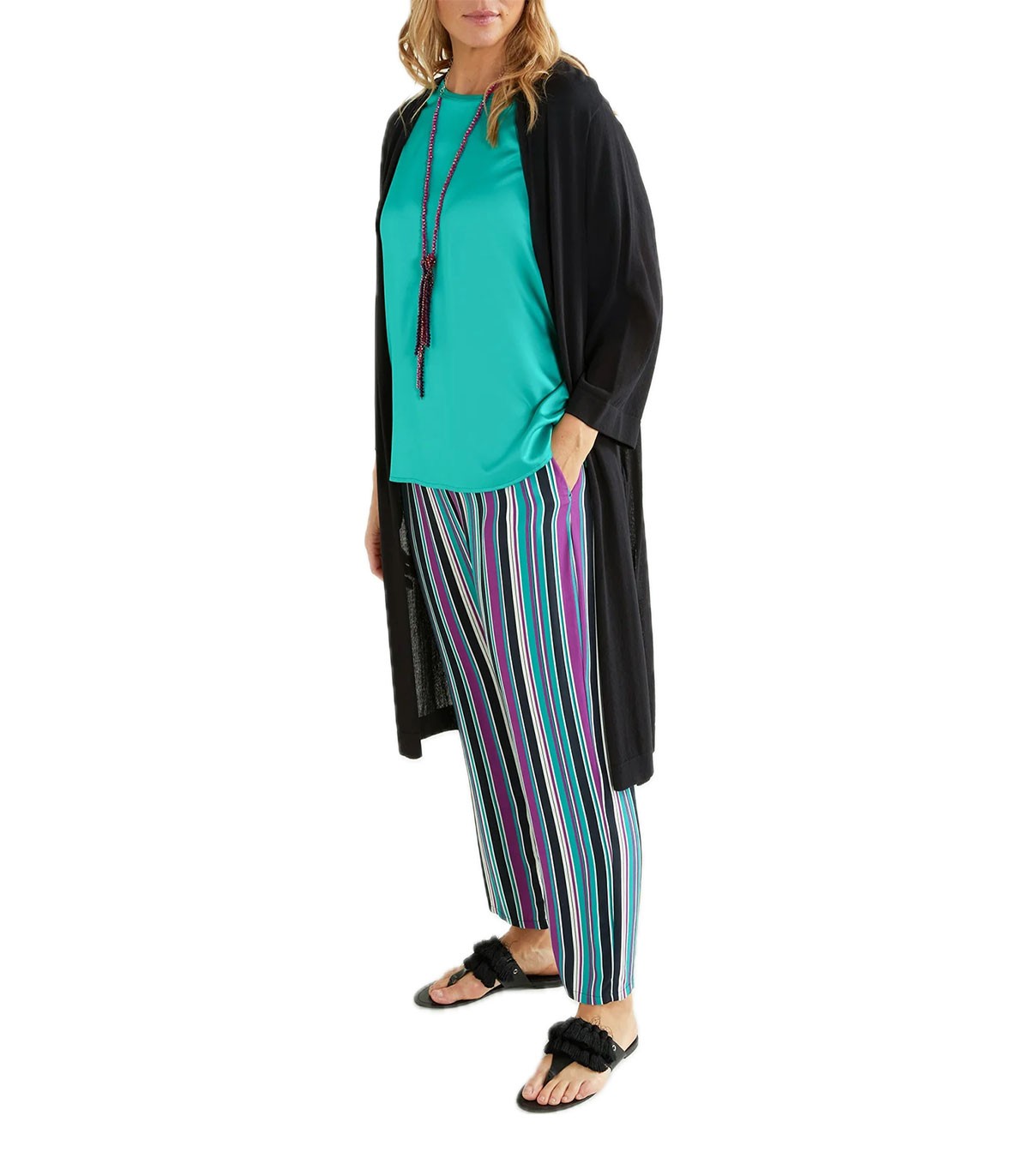 Top in raso Donna Luisa Viola