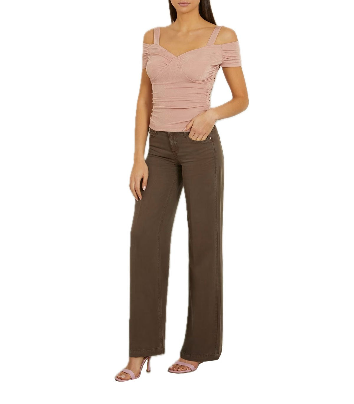 Pantaloni a palazzo Donna Guess